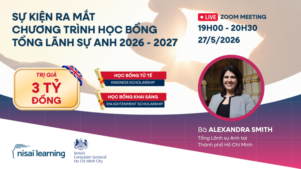 Sự kiện trực tuyến giới thiệu Học bổng Tổng Lãnh sự Anh 2026 2027
